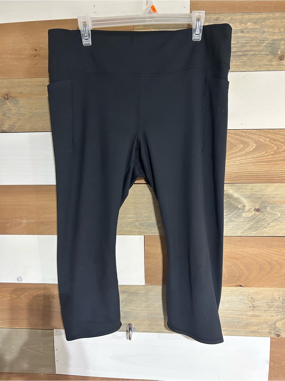 Jockey Black Capri Leggings for Women